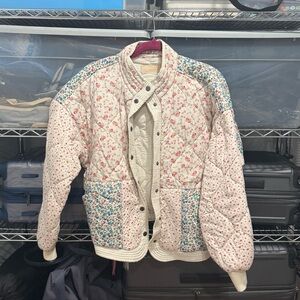 BlankNYC Floral Quilted Jacket